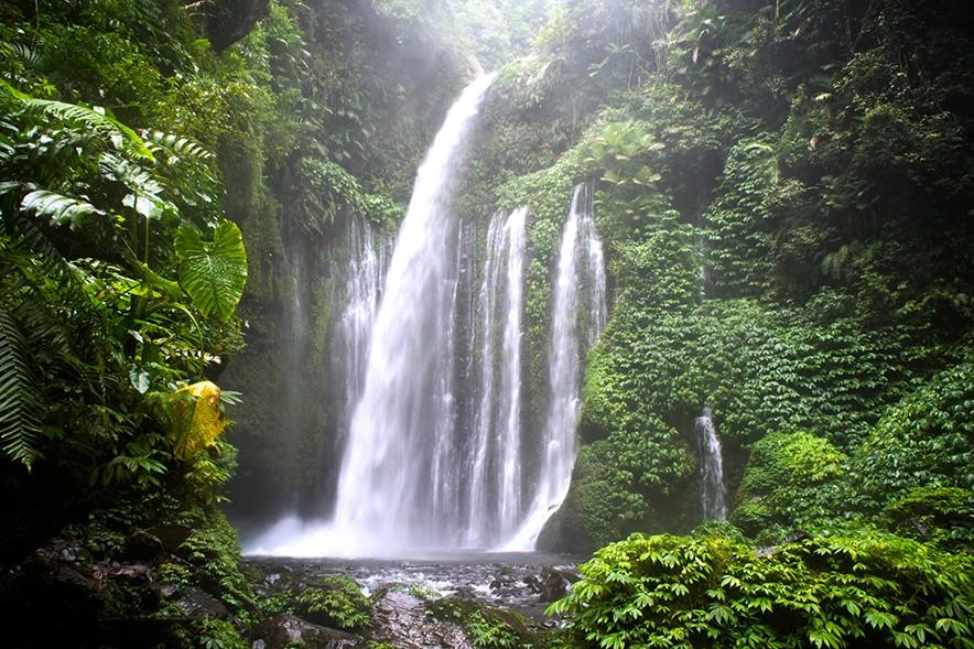 sendang gile waterfall